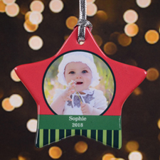 Personalised Special Sentiment Star Shaped Ornament