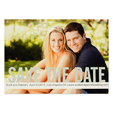 Personalised Silver Glitter Save The Day Save The Date Invitation Cards