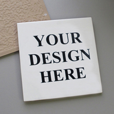 Custom Your Design Here Ceramic Tile