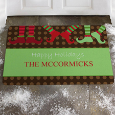 Create Your Own Welcome To Happy Holidays Door Mat