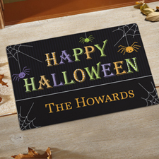 Create Your Own Happy Halloween Door Mat