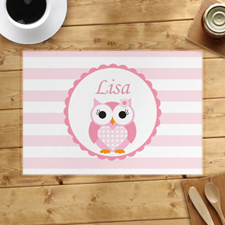 Personalised Owl Placemats