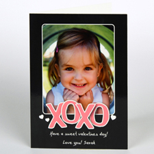 Custom Printed Sweet Valentine's Day Greeting Card