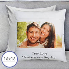 Photo Message Personalised Pillow Cushion Cover 16
