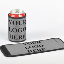 Your Logo Here Can And Bottle Wrap