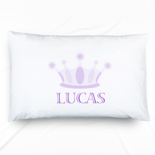 Little King Personalised Name Pillowcase