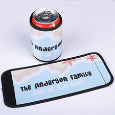Summer Dream Personalised Can & Bottle Wrap
