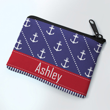 Red Anchor Personalised Coin Purse