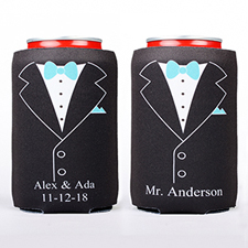 Groom Personalised Can Cooler
