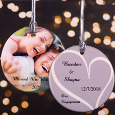 Love Personalised Photo Ornament