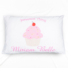 Sweetest Thing Personalised Name Pillowcase