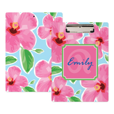 Bright Floral Personalised Clipboard