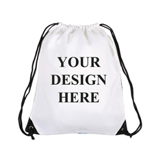 Custom Full Colour Print Drawstring Backpack