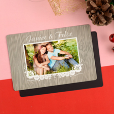 Woody Personalised Christmas Photo Magnet 4