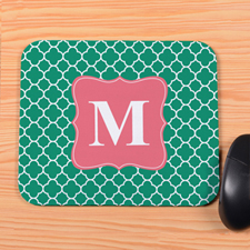 Green Clover Personalised Mousepad