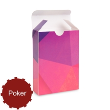 Personalised Tuck Box For Poker Size Playing Cards