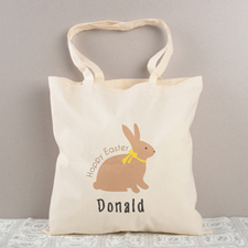 Happy Easter Personalised Cotton Tote