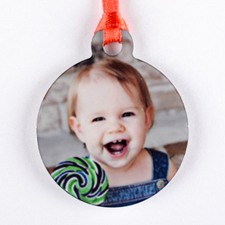 Personalised Photo Mini Ornament Holiday Set Of 6 (Custom Front)