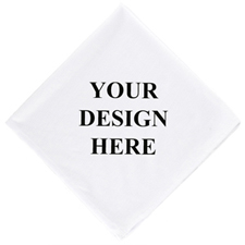 Custom Full Colour Bandana Handkerchief With Text, 14