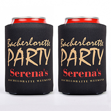 Personalised Bachelorette Can Cooler