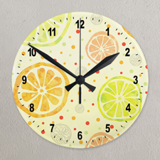 Custom Full Colour Wall Clock Custom Printed