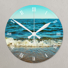 Timeless Memory Personalised Acrylic Clock Custom Printed