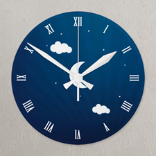 Timeless Memory All Over Print Acrylic Clock Custom Printed