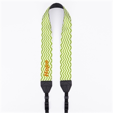 Lime Green Chevron Personalised 1.5