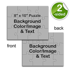 Custom 2 Sided Puzzle