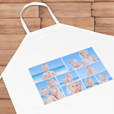 Eight Collage Personalised Adult Apron