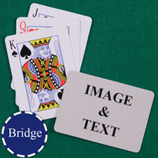 Bridge Size Playing Cards Standard Index Landscape