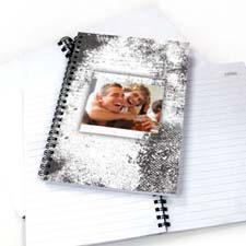 Create Your Own Modern White Texture Notebook