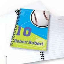 Personalised Athletic Notebook, Baseball