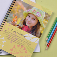 Create Your Own Summer Floral Photo Notebook