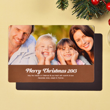 Create Merry Christmas  Chocolate Fridge Magnets
