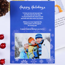 Create My Own Holiday Expressions Landscape Photo Invitation Cards