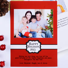 Create My Own Red Placed muments Portrait Invitation Cards