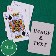 Mini Size Playing Cards Standard Index