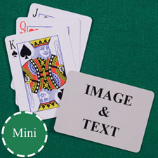 Mini Size Playing Cards Standard Index Landscape