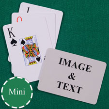 Mini Size Playing Cards Jumbo Index Landscape