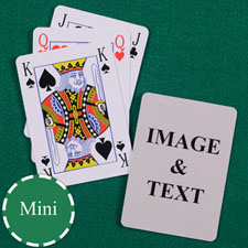 Mini Size Playing Cards Bridge Style