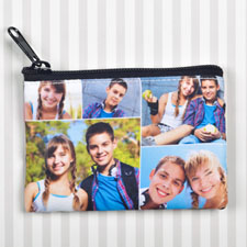 Personalised Five Collage Coin Purse (Same Image)