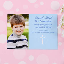 Print Your Own Holy Date  Ocean Communication Photo Invitation Cards