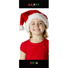 Personalised Happy 2013 Lenticular Bookmark