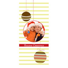 Personalised Swinging Ornaments Lenticular Bookmark