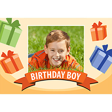 Personalised Birthday Boy Lenticular Greeting Card