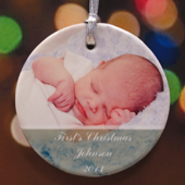 Personalised Best Wishes Ornament