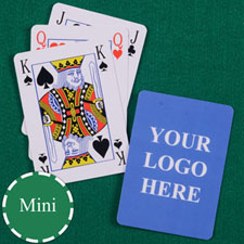 Print Your Design Mini Size Playing Cards Bridge Style