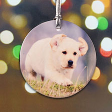 Pet Personalised Photo Porcelain Ornament