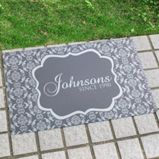 Create Your Own Personalised Our Family Welcome Door Mat